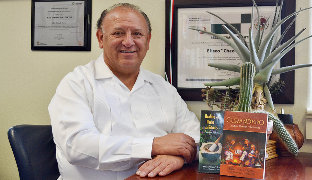 Eliseo "Cheo" Torres, Vice President of Student Affairs at the University of New Mexico, has made it his life's work to promote the traditions of Curanderismo, an ancient healing tradition.